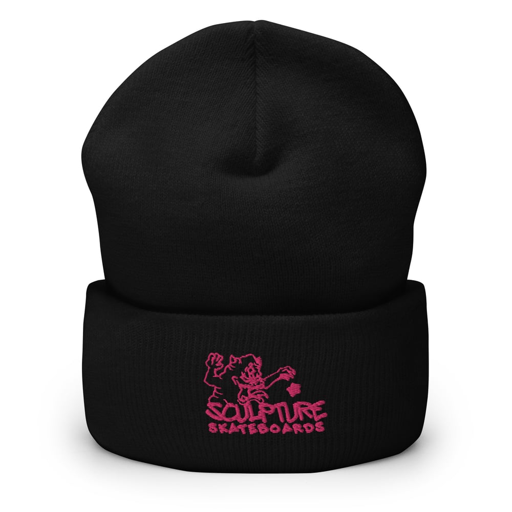 Cuffed Monster Beanie