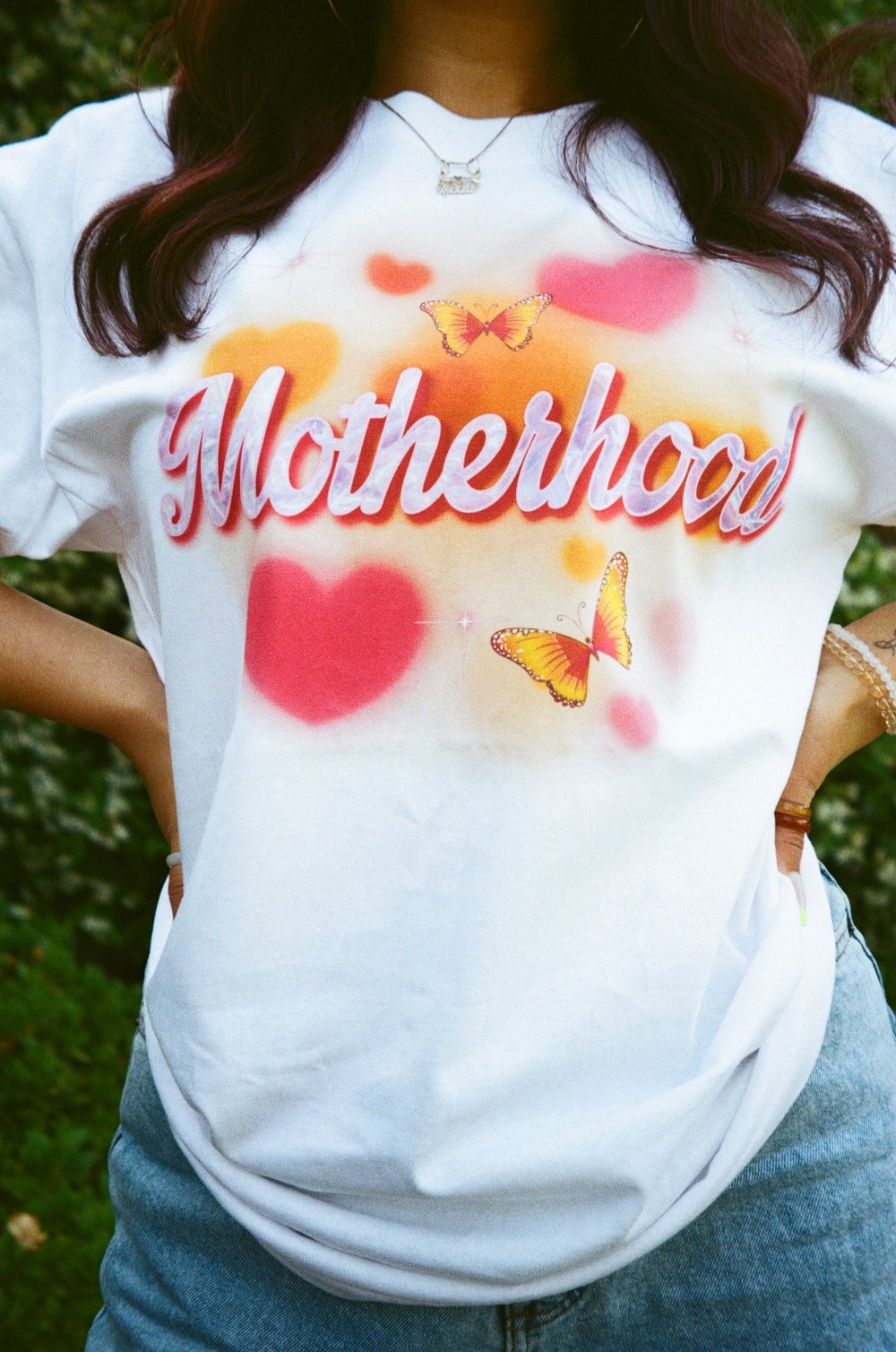 Image of MOTHERHOOD X CANNAXICANACLUB COLLAB TEE