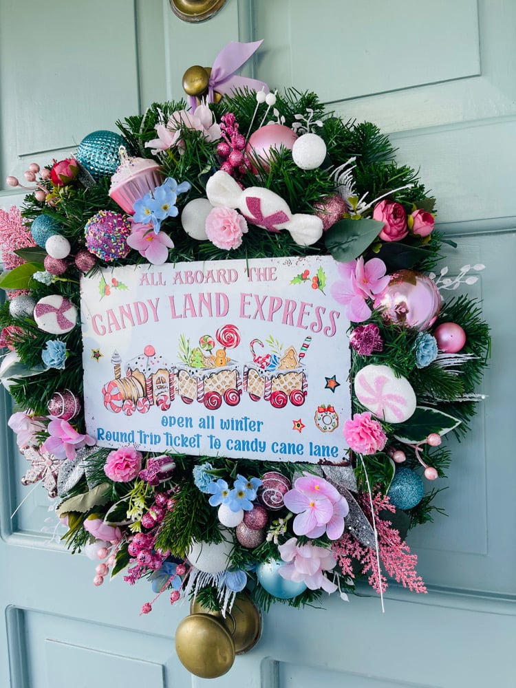 Image of 55cm Pink Candy Cane 