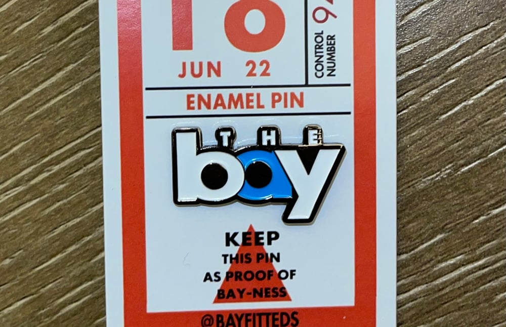 Image of BART Pin - Blue
