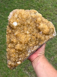 Image 17 of Citrine & Calcite Statement Cluster | Brazil #3038