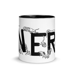 Dirt Nerd mug white