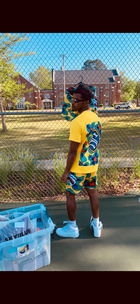 Image of Yellow Short Set