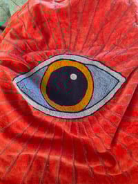 Image 8 of PRE-ORDER ONLY Wanderlust - Velvet evil eye oversized tote bag