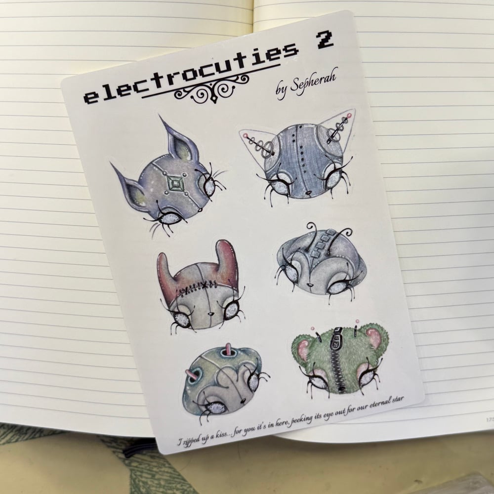 Image of Electrocuties 2 (transparent) 6pc (5x7)