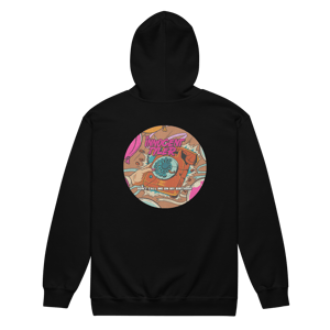 Image of Unisex Black Innocent Tyler zip hoodie