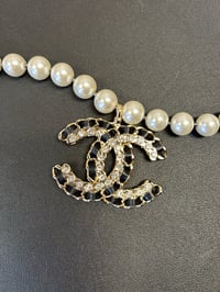 Image 2 of CC Pearl Necklace