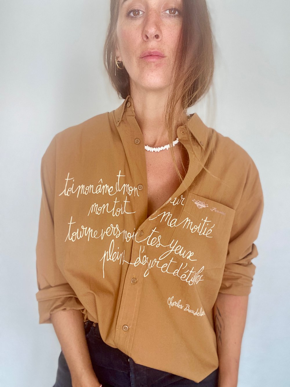 Image of Chemise "mon âme et mon coeur"