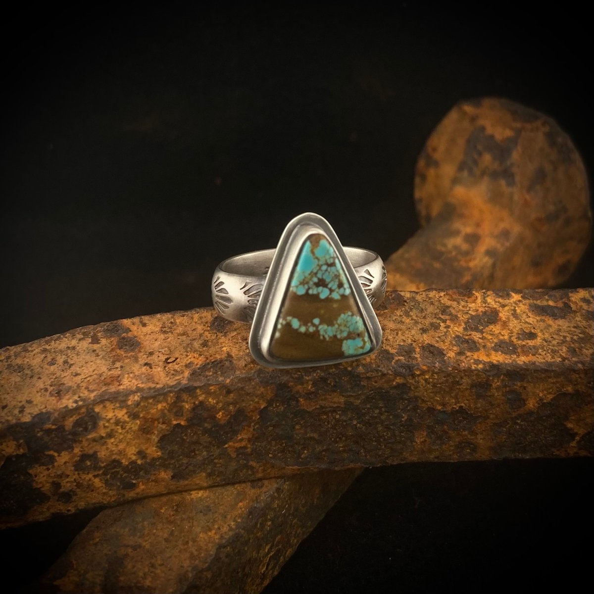 Number 8 Turquoise Ring 9
