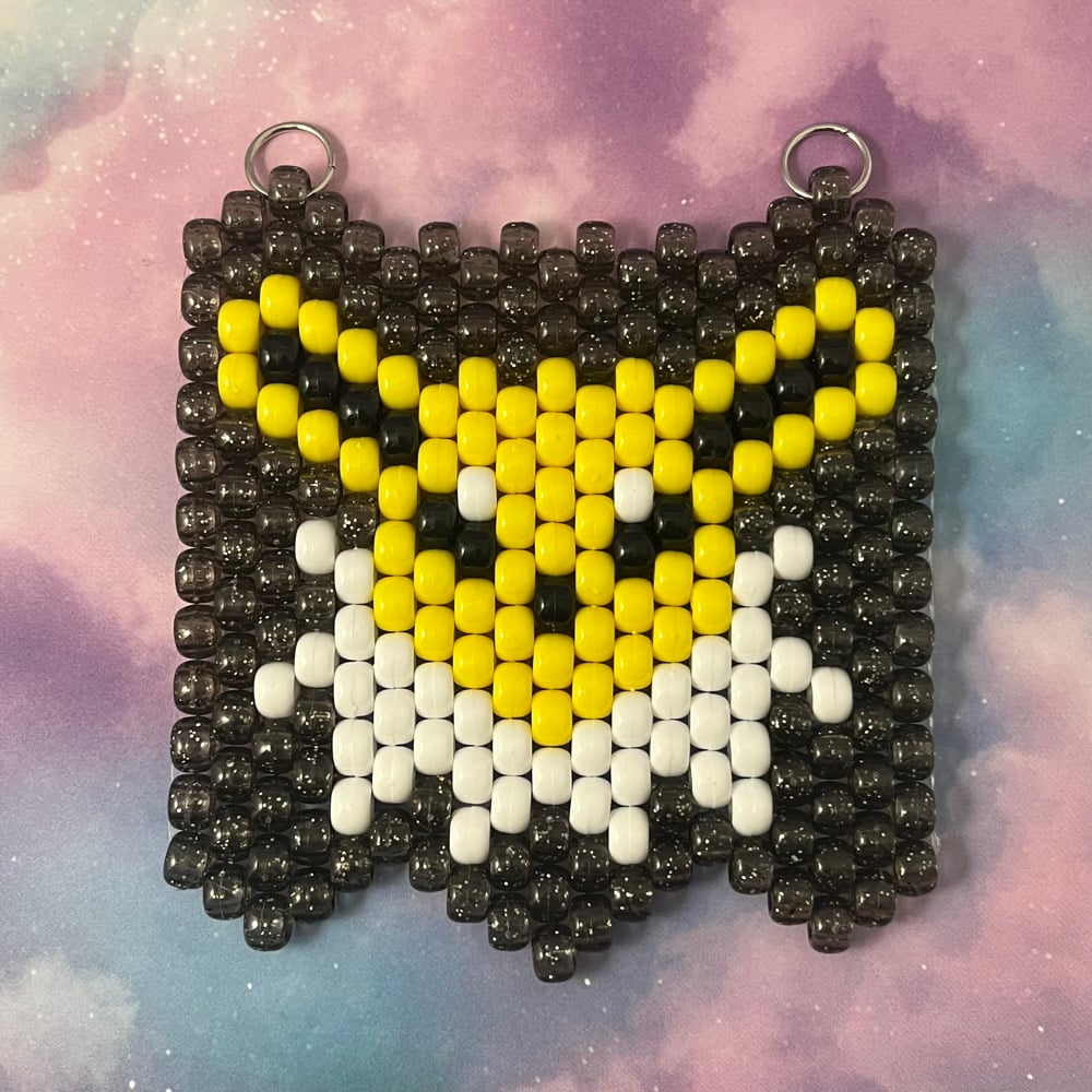 Image of Eeveelution Beaded Kandi Tapestry