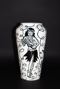 Image 1 of HULA GIRL CLONE VASE 