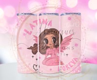 Carolina Pink Angel Tumbler