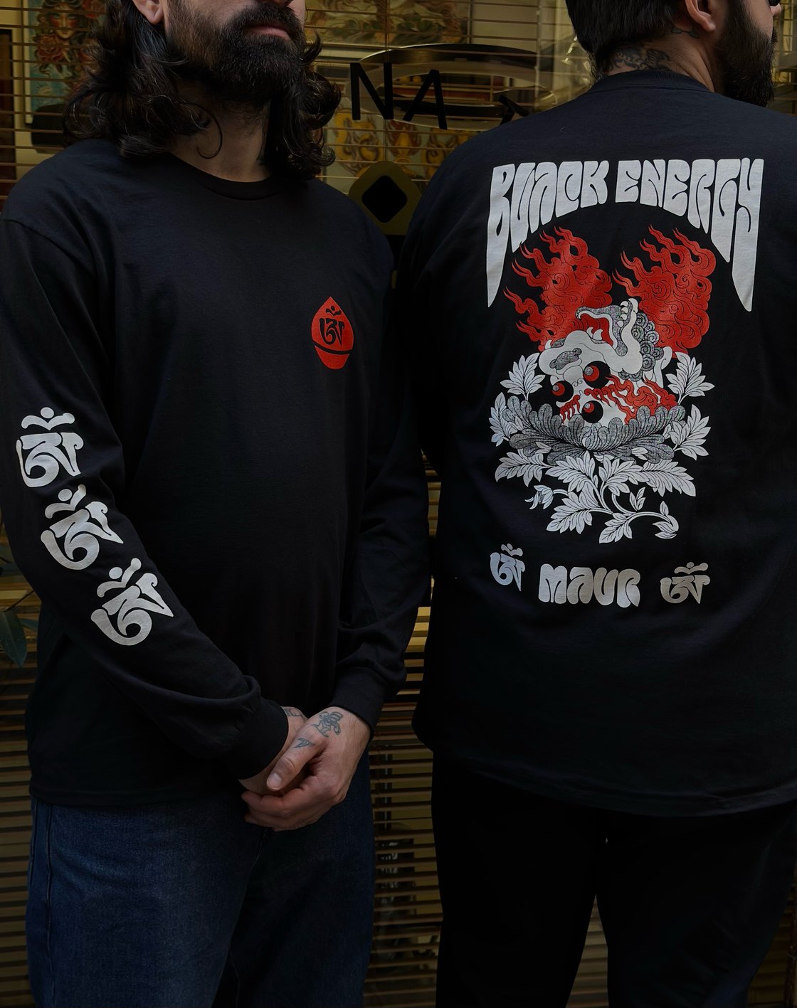 Image of Black Energy longsleeve by Maur