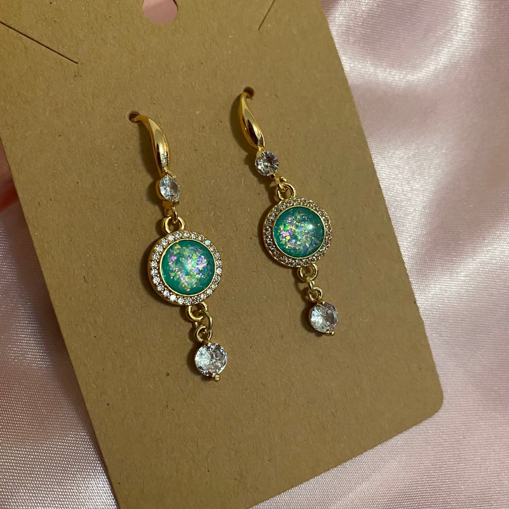 Image of ✨Mint Green hook earrings✨