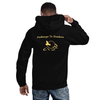 Image 4 of Unisex Yellow Embroidered hoodie