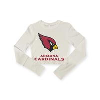 Cardinals Crop Top Baby Tee Long Sleeve