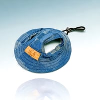 Image 1 of Light Ripped Denim Pet Bucket Hat