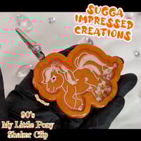 Image 1 of Orange MLP Clip