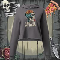 Image 1 of Lost In My Head Women's Cropped Hoodie