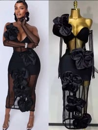 Image 1 of Bloom flare Dress