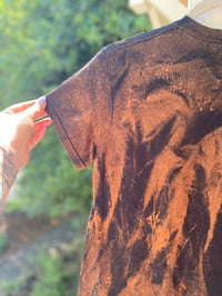 Image 6 of SMALL Party At Your Own Pace Bleach Dye Shirt H35