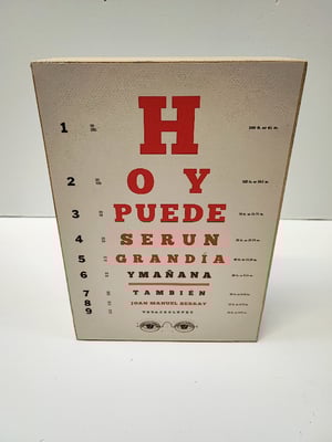 Image of Agudeza visual. Serrat.