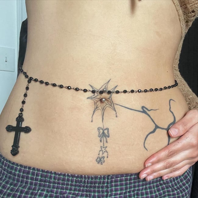 Rosary body chain