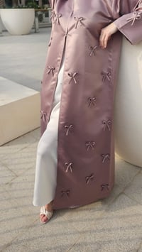 Image 2 of Yusra pink abaya 