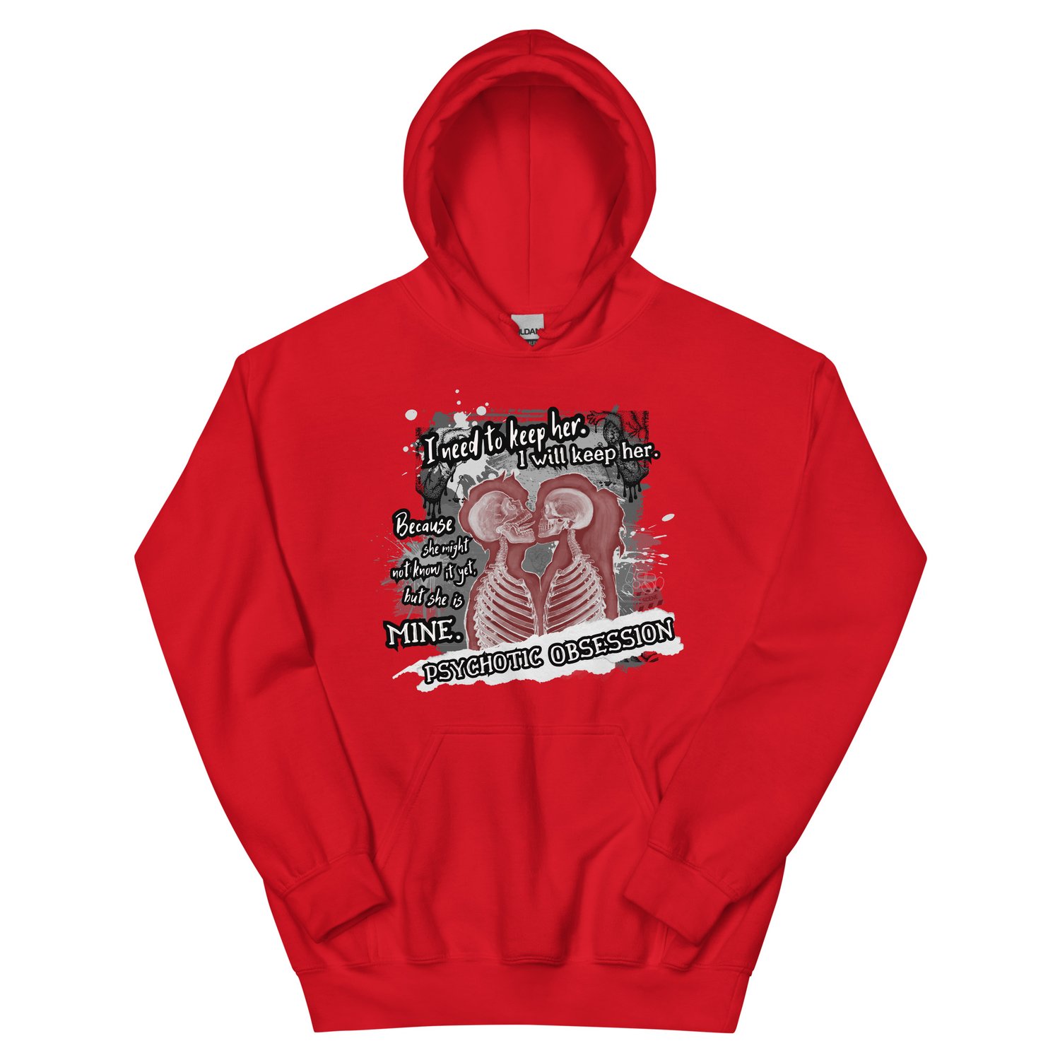 Image of Officially licensed Leigh Rivers Psychotic obsession Tobias & Aria Unisex Hoodie