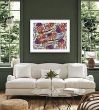 Image 2 of Sardines & Jellyfish Print