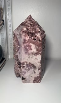 Image 4 of XXL BUBBLY BOTRYIODAL PINK AMETHYST TOWER **PERSONAL COLLECTION RELEASE**