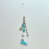 Image 4 of matching whale shark phone charms