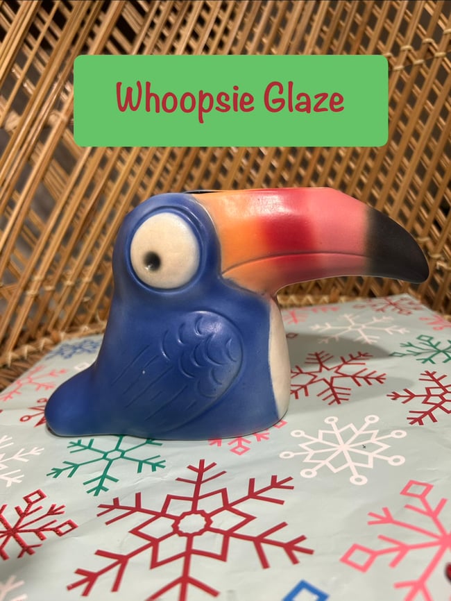 Whoopsie Test Glaze - Towcan Sam -As Is 