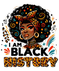 Image 2 of I Am Black History T-Shirt 
