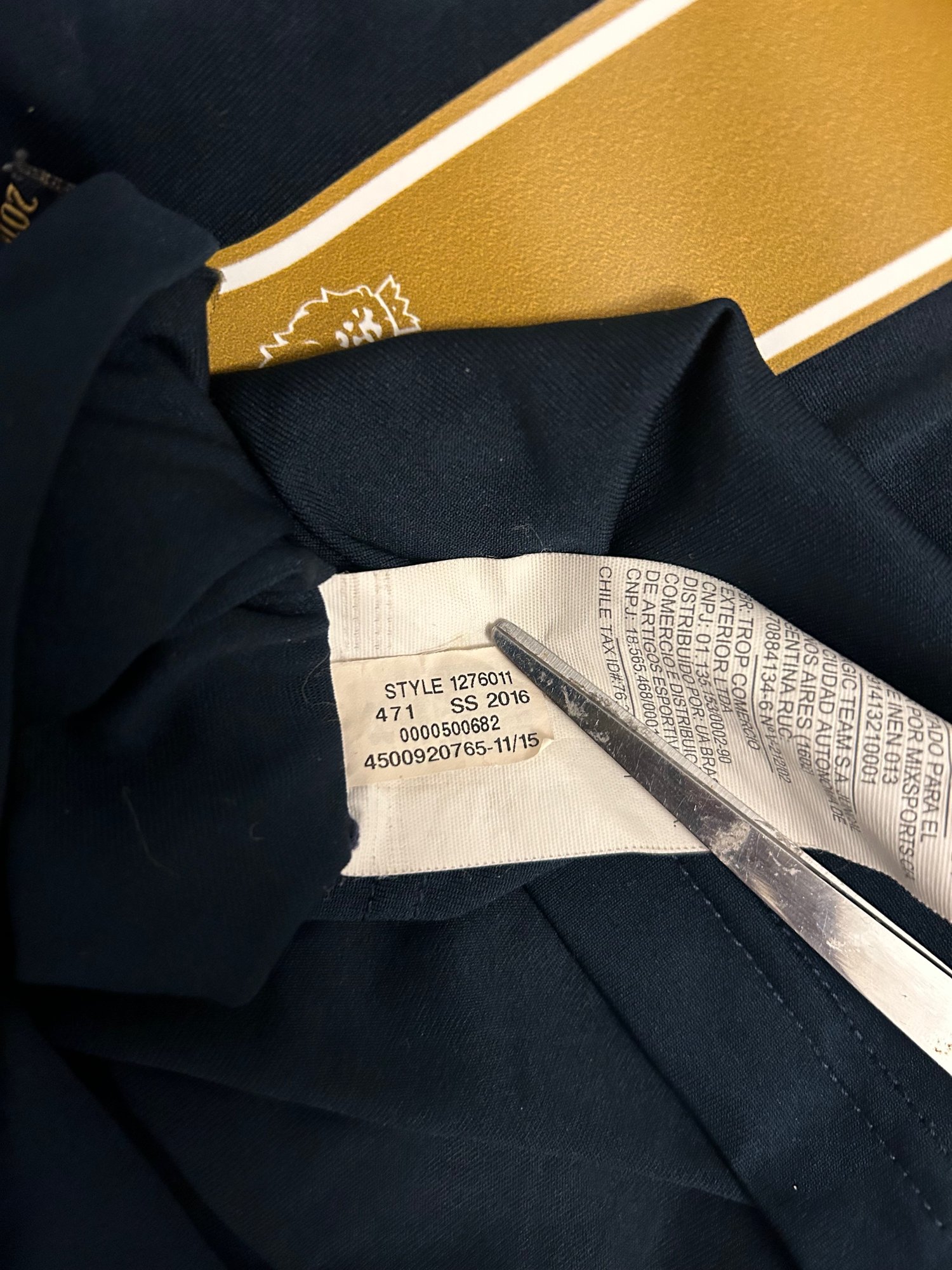 Image of Tottenham Hotspur “DEMBÉLÉ 19” 2016/17 Away Shirt + PL patches (M)