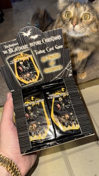 Image 2 of (2005 NECA) THE NIGHTMARE BEFORE CHRISTMAS TRADING CARD GAME Booster Packs