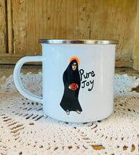 Image 2 of “Pure Joy” Enamel Mug