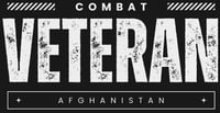 Image 3 of Combat Veteran Afghanistan Shirt