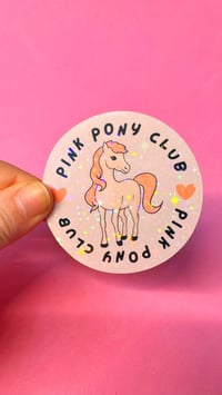 Image 1 of Pink Pony Club Sticker