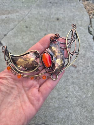 Fire  necklace 