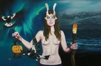 Image 1 of 'Death of the Rabbit - A3 print