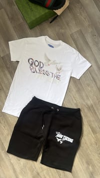 Image 2 of GOD BLESS THE RISK TAKERZ - SHORT & TEE SET
