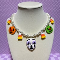 Image 4 of *PREORDER* Gizmo's Spooky Treats charm necklace 
