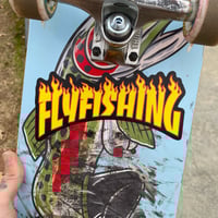 Image 2 of Fisher “FLYFISHING” Sticker