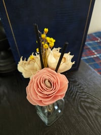 Image 1 of Cream and Blush Floral Reed Diffuser