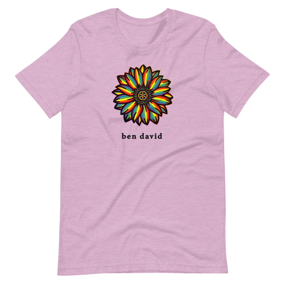 Rainbow Spunflower Unisex T-Shirt