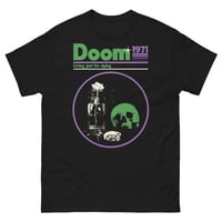 Image 1 of Doom 1971 T-shirt (Green & Purple)
