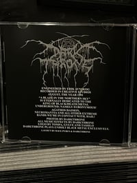 Image 3 of CD Darkthrone «A Blaze in the Northern Sky» SIGNED