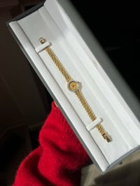 Image 7 of Vintage 1980s 14K Solid Yellow Gold & Diamond Watch From Baume&Mercier Swiss ⚜️