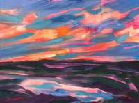 Image 1 of Sunset Across The Salt Marsh